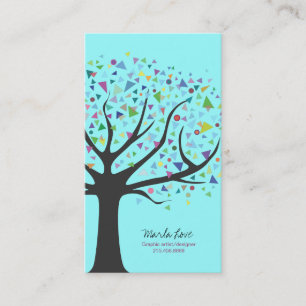 Concepteur unique Artsy d'art de carte de visite