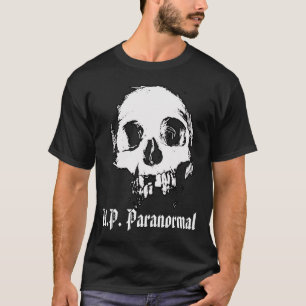 Conception 2 de crâne - T-shirt noir