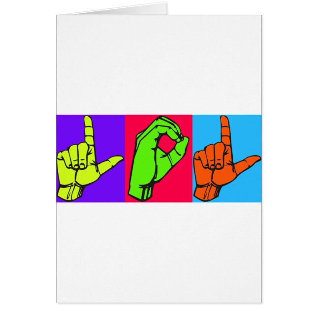 Conception #2 de langue des signes de LOL ASL (Devant)