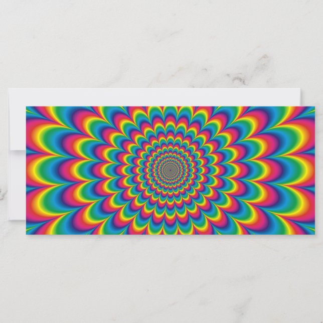 Conception abstraite de l'arc-en-ciel psychédéliqu (Devant)