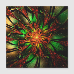 Conception Abstraite des fleurs fractales.