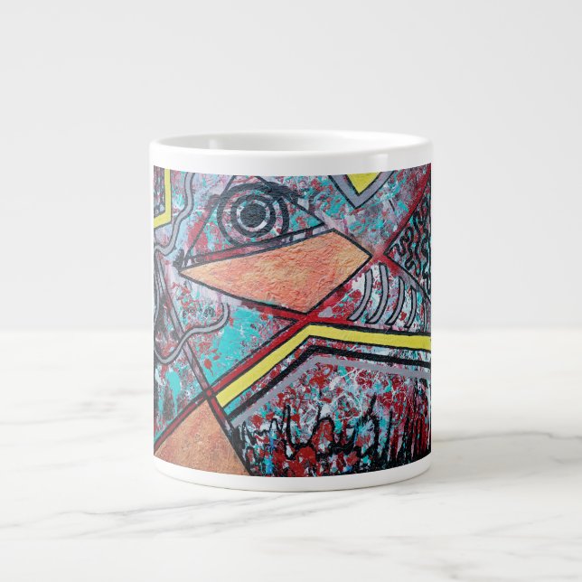Conception abstraite I Mug (Devant)
