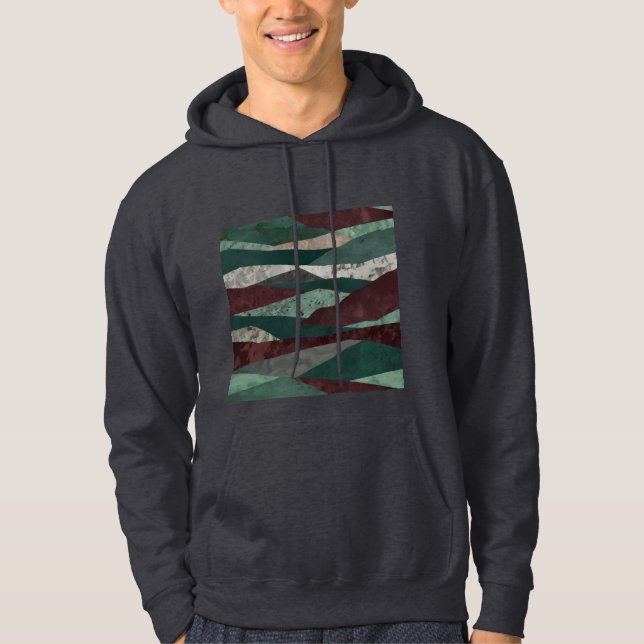 Conception abstraite sweat - shirt à capuche théma (Devant)