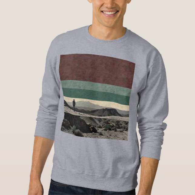 Conception abstraite, Sweatshirt thématique nature (Devant)