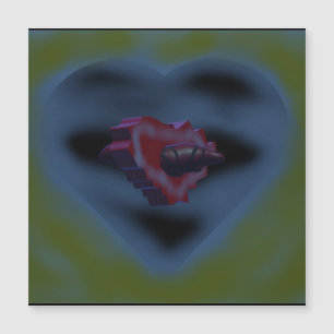 Conception artistique de cœurs mystérieux couleurs