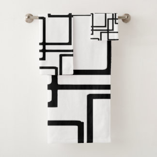 Conception artistique de verrouillage de carrés