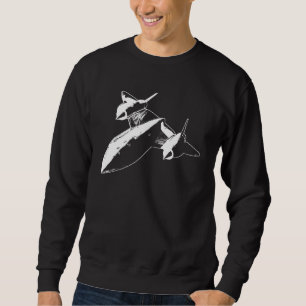 Conception blanche du sweatshirt foncé des hommes