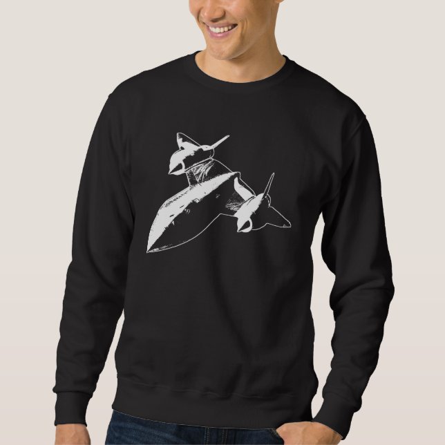 Conception blanche du sweatshirt foncé des hommes (Devant)