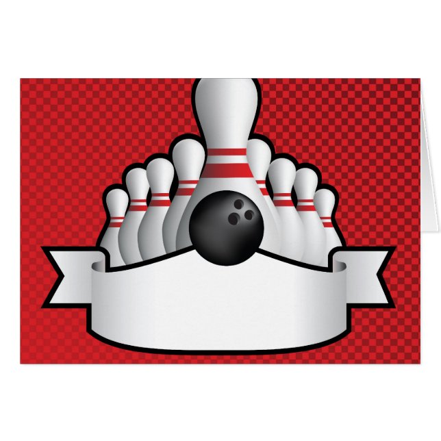 conception bolwing d'arrière - plan de dix bornes (Devant horizontal)