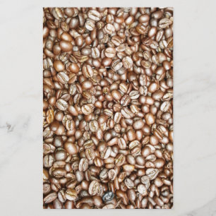Conception Brown des grains de café