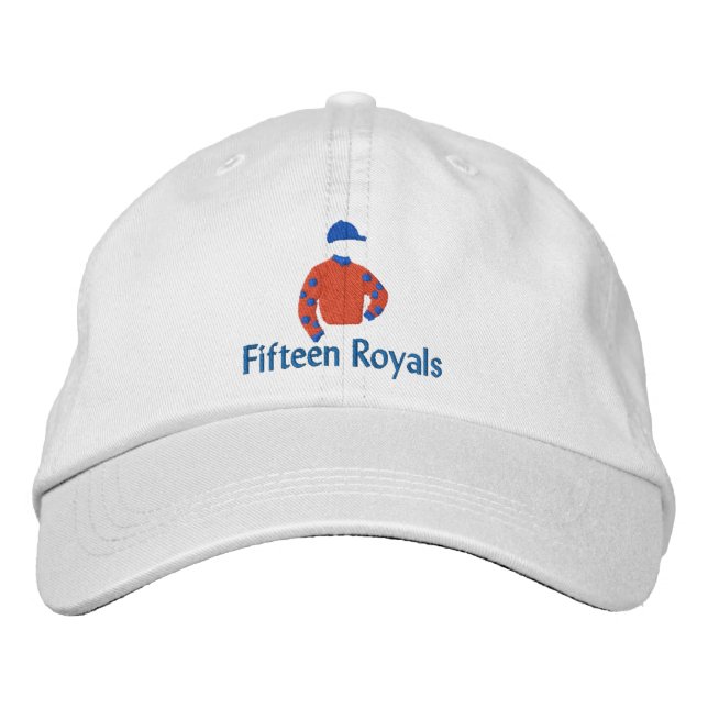 Conception casquette de 15 courses Royals (Devant)