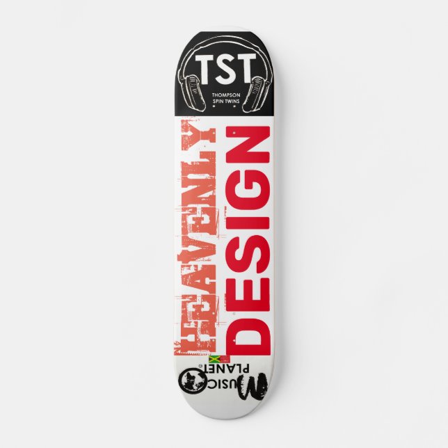 CONCEPTION CÉLESTE  SKATEBOARD OFFICIEL (Recto)