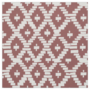 Conception cherokee de panier sur le tissu