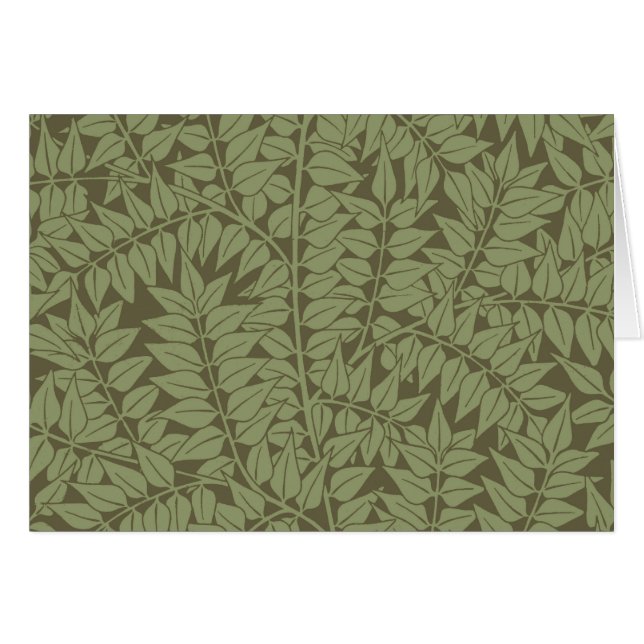 Conception classique Art Nouveau de branche de Wil (Devant horizontal)