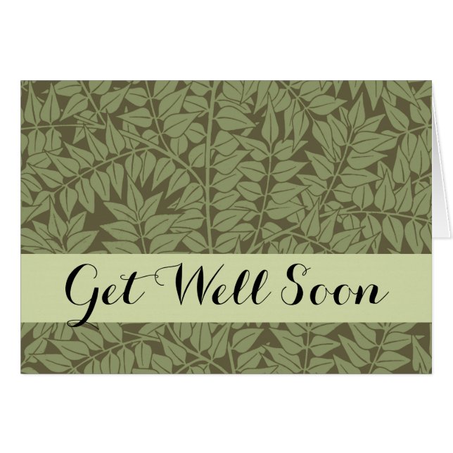 Conception classique Art Nouveau de branche de Wil (Devant horizontal)