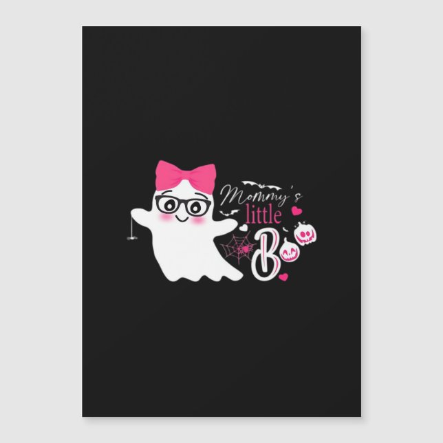 Conception classique Halloween de petit Boo de Mam (Devant)