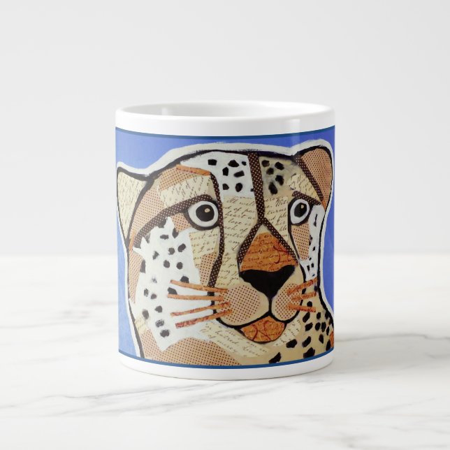 Conception colorée spéciale de tasse de tigre (Devant)