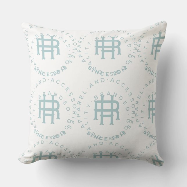 "Conception Coussin artistique - Une touche de Cou (Recto)