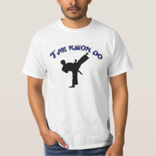 conception d'art martial de T-shirts du Taekwondo