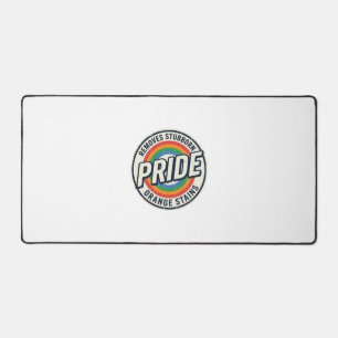 Conception de badge arc-en-ciel de protestation de