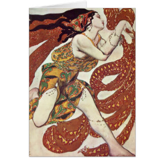 Conception de Bakst-Costume de Léon pour une