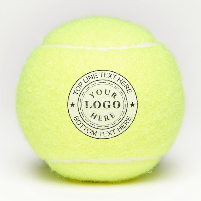 Conception de balles de tennis personnalisées avec (Devant)
