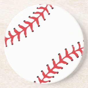 Conception de base-ball II Dessous de verre rond