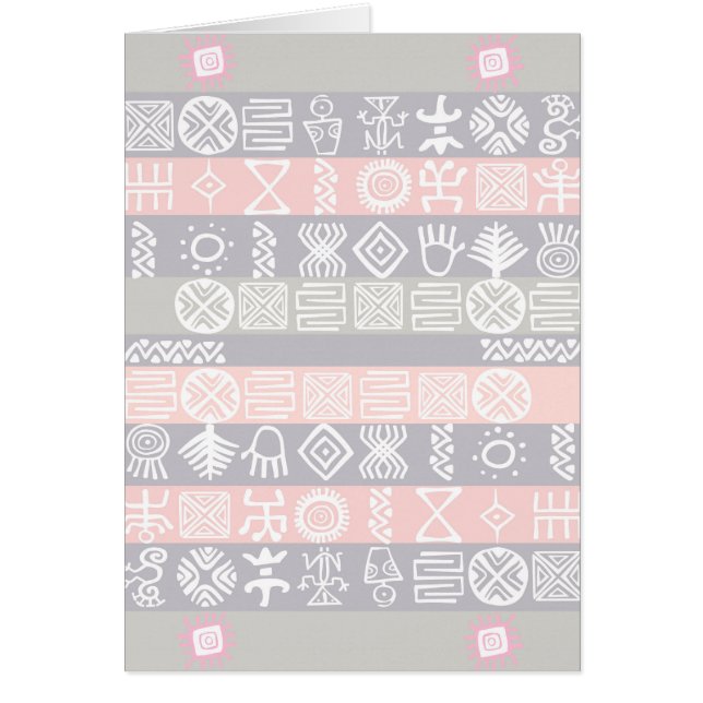 Conception de Boho Africain Ethnique (Devant)