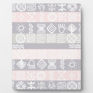 Conception de Boho Africain Ethnique - Plaque