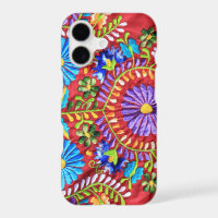 Conception de broderies mexicaines