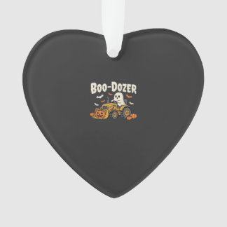 Conception de bulldozer fantôme Halloween Boo-Doze
