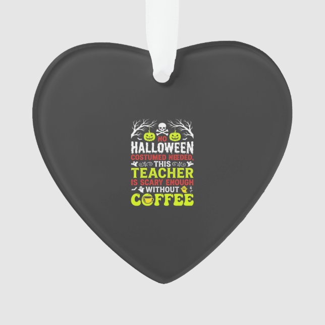 Conception de café assez effrayante pour Halloween (devant)