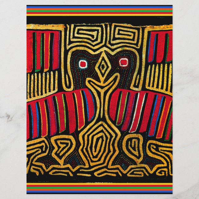 Conception de canard Mola d'Indien Cuna (Devant)
