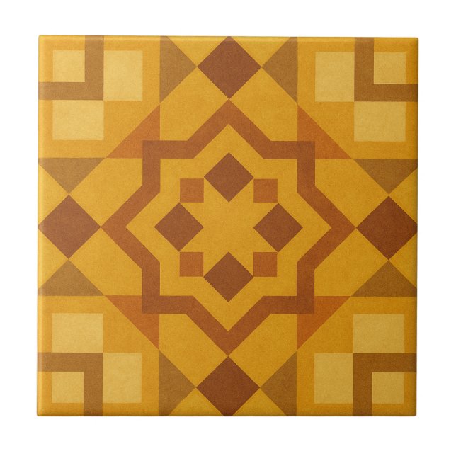 Conception de carreaux de mosaïque de coucher de s (Devant)