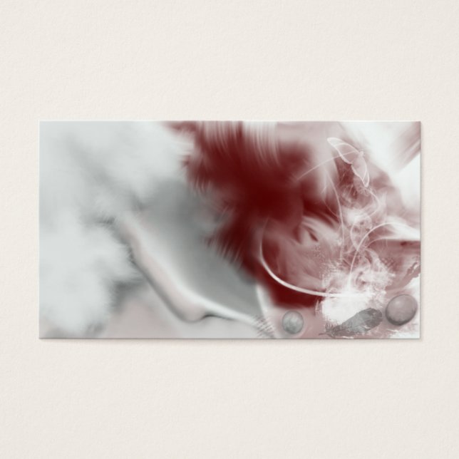 Conception de carte d'affaires surréaliste (Devant)