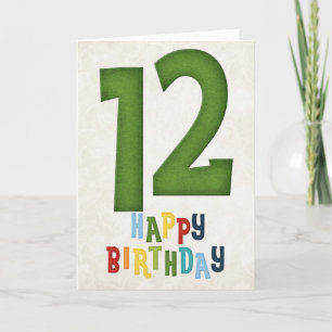 Conception de carte de bon anniversaire pour les 1