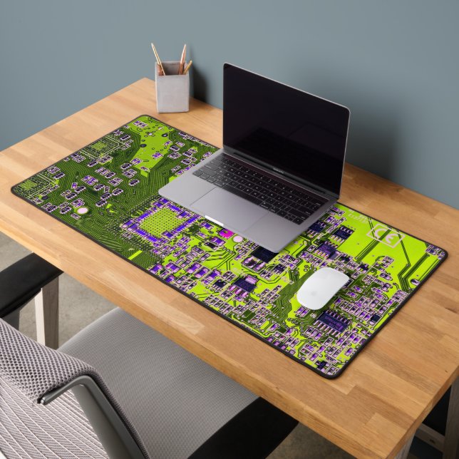 Conception de carte de circuit imprimé jaune PCB p (Bureau 2)