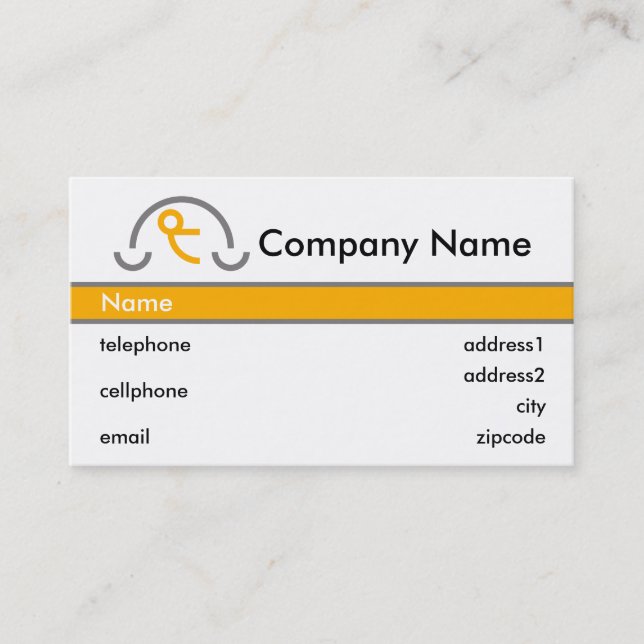 Conception de carte de visite de voiture (Devant)