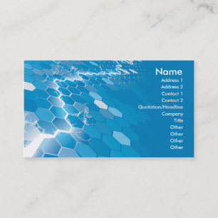 conception de carte de visite électrique dynamiqu