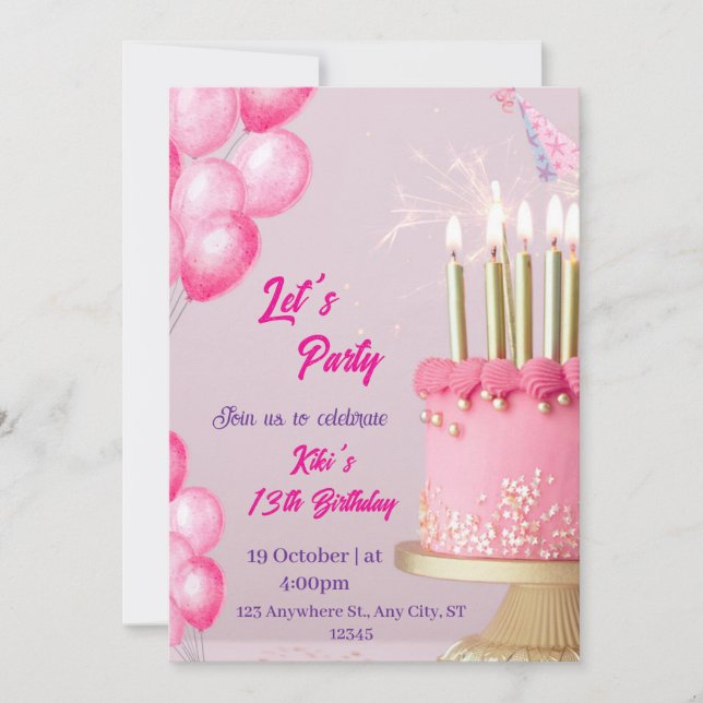 Conception de carte de vœux d'anniversaire amusant (Devant)
