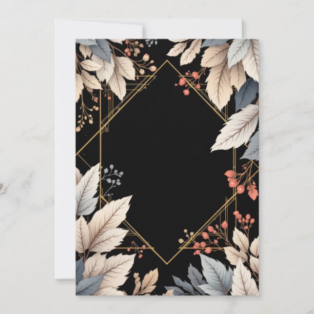 Conception de carte d'invitation (Devant)