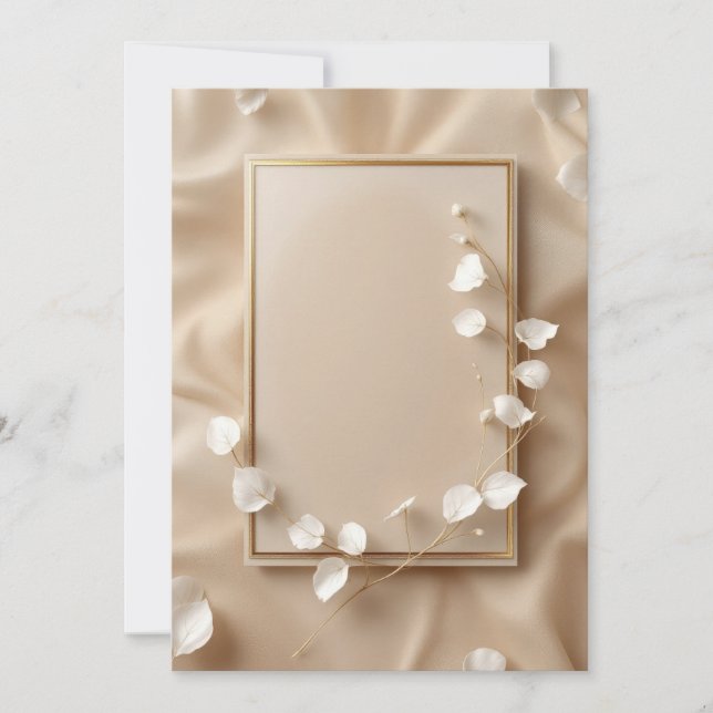 Conception de carte d'invitation de PREMIUM (Devant)