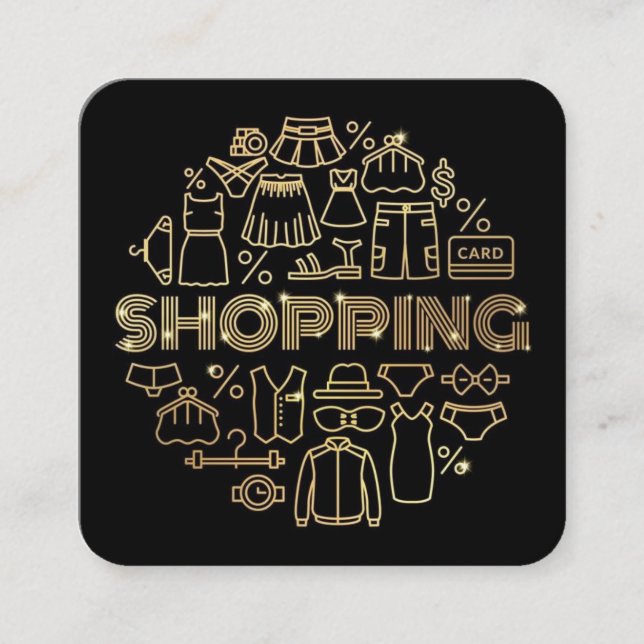 CONCEPTION DE CARTES DE VISITE POUR COMMERCE (Devant)