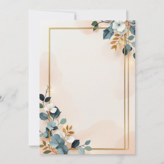 Conception de Cartes d'Invitation PREMIUM (Devant)