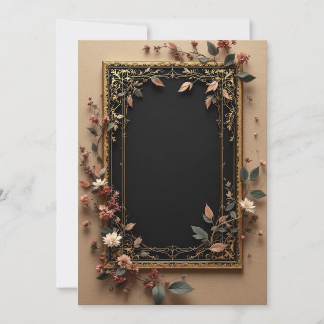 Conception de Cartes d'Invitation PREMIUM (Devant)