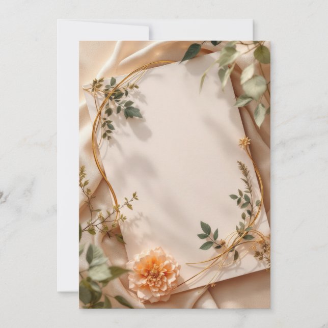 Conception de Cartes d'Invitation PREMIUM (Devant)
