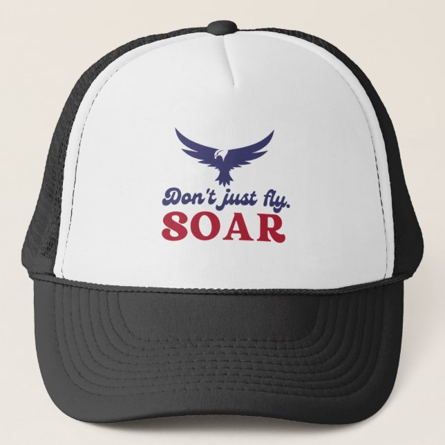 Conception de casquette avec logo d'aigle (Devant)