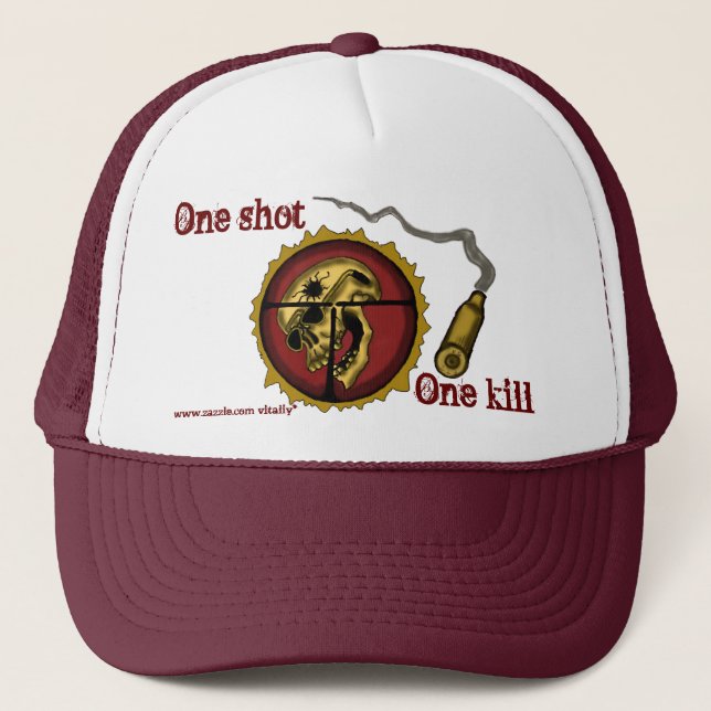 Conception de casquette de tireur isolé (Devant)