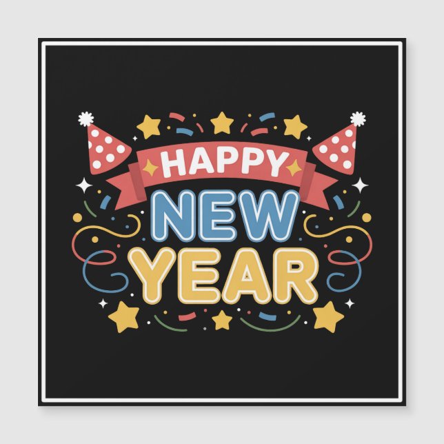 Conception de célébration de la nouvelle année-602 (Devant)