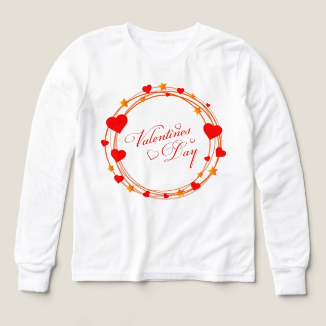 Conception de cercle de la Saint-Valentin-25695 (Motif recto)